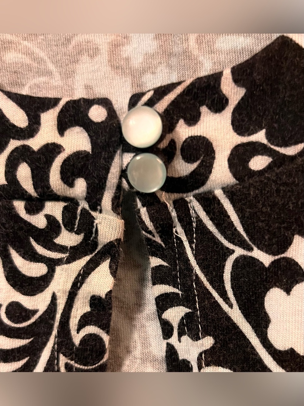 Croft & Barrow Teal and White Short Sleeve Cardigan Size 2X - Picture 5 of 8